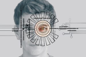 Biometric authentication-eye detection